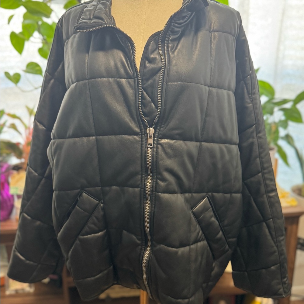 We The Free Black Puffer Jacket